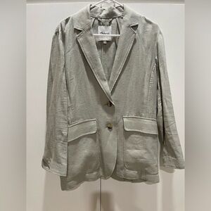 Madewell Women's Light Gray Blazer